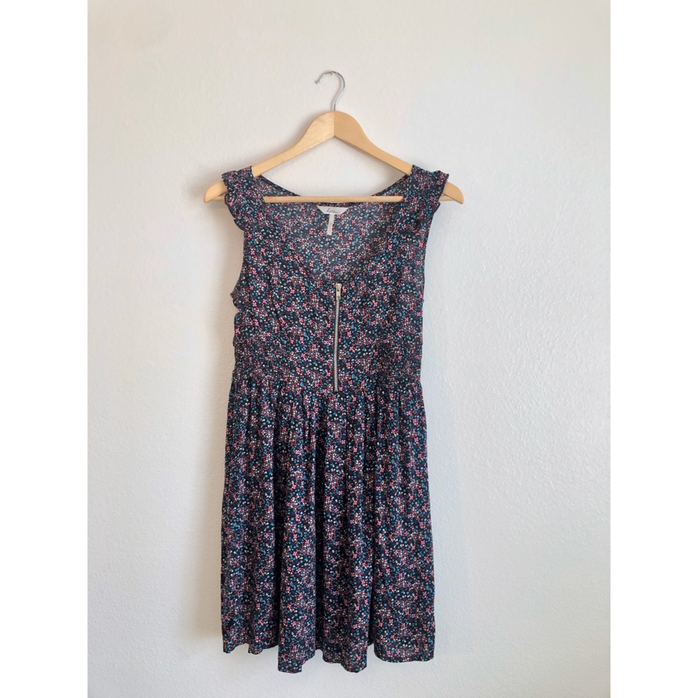 Kirra Floral Flutter Sleeve Mini Dress